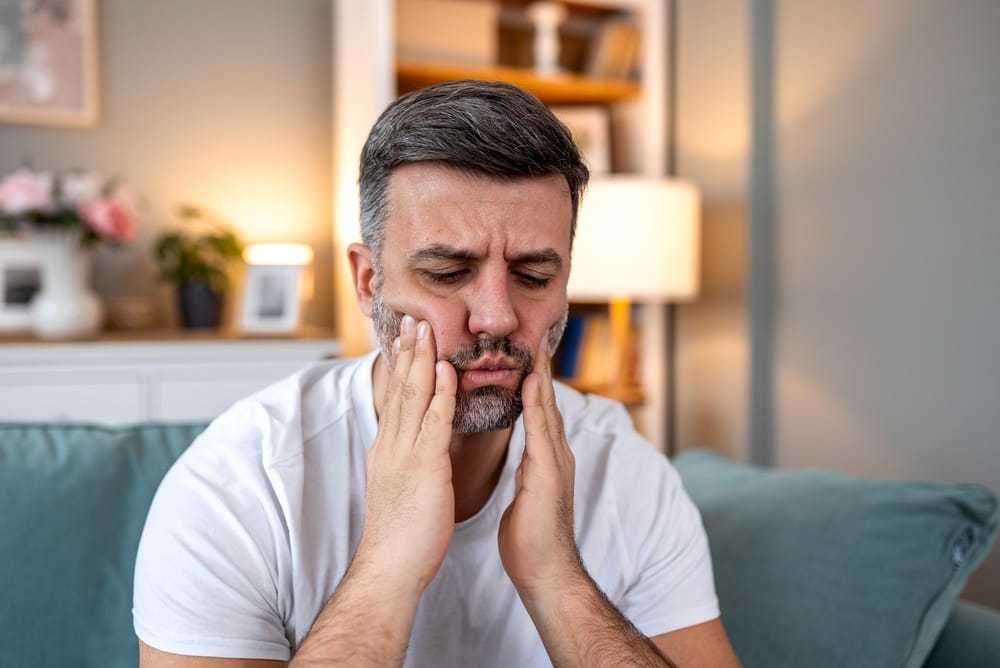 Un homme se demande si sa douleur dentaire est une urgence dentaire